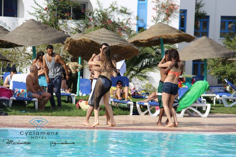 Cyclamens Mechmoum Hotel And Spa Hammamet Esterno foto