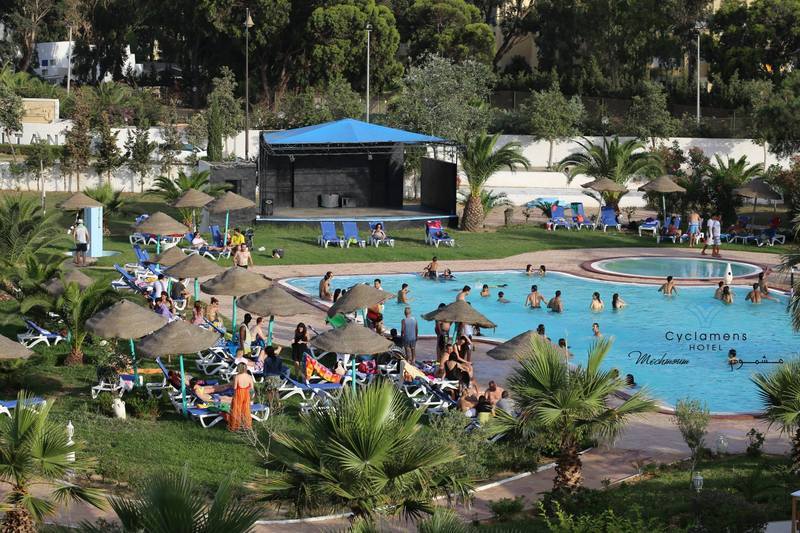 Cyclamens Mechmoum Hotel And Spa Hammamet Esterno foto